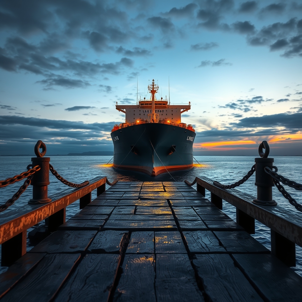 API to Track a LNG Carrier