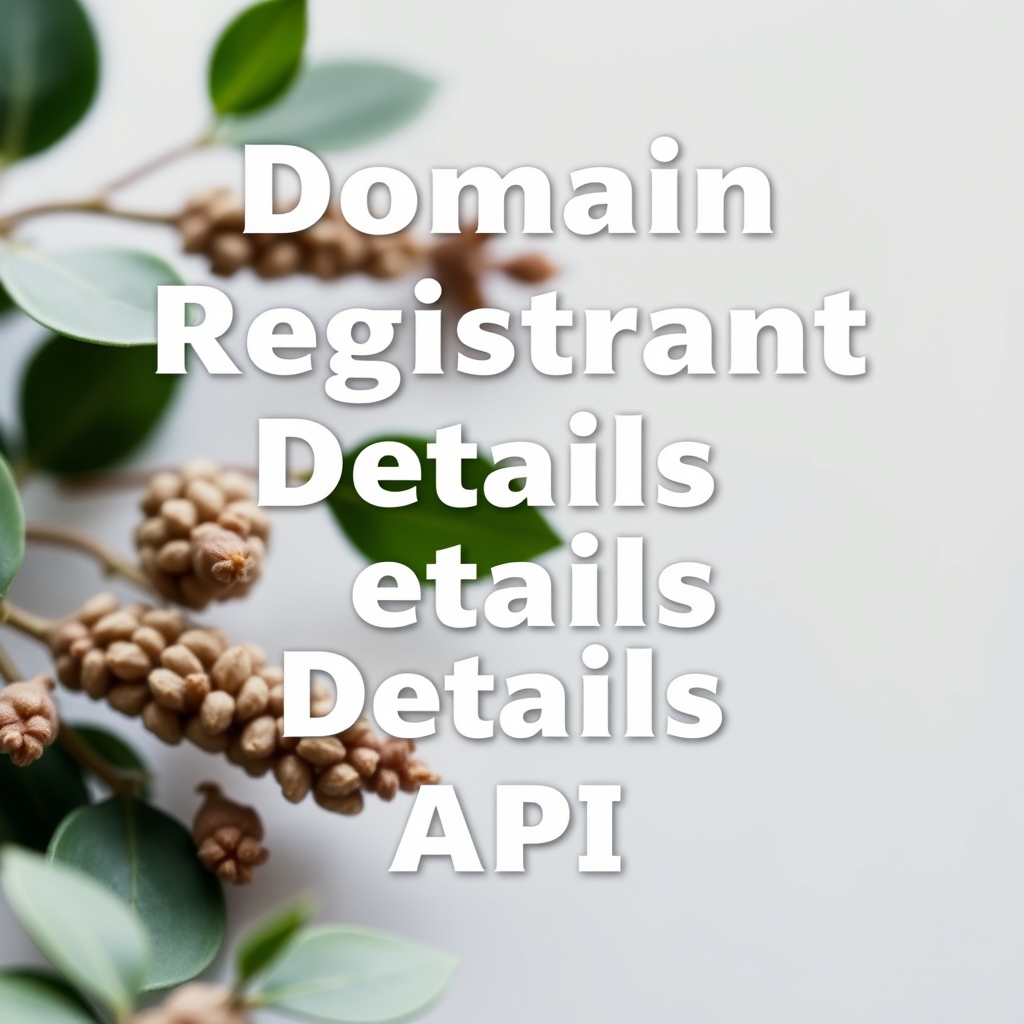 Top Domain Registrant Details API alternatives in 2025