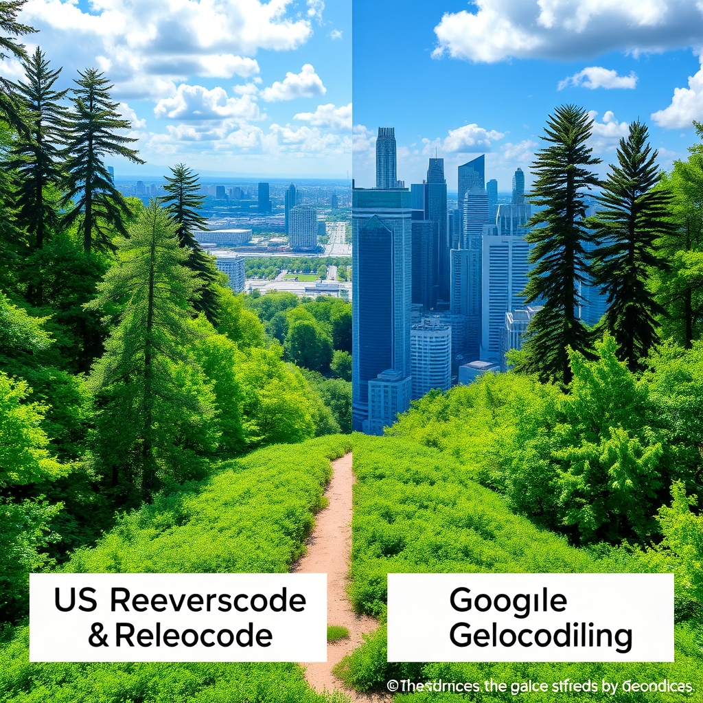 US Reverse Geocode API vs Google Geocoding API: What to Choose?