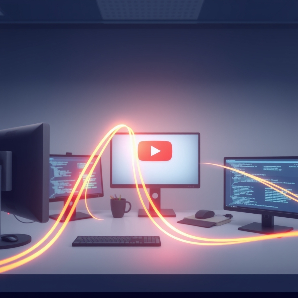 插图：使用 YouTube 数据 API