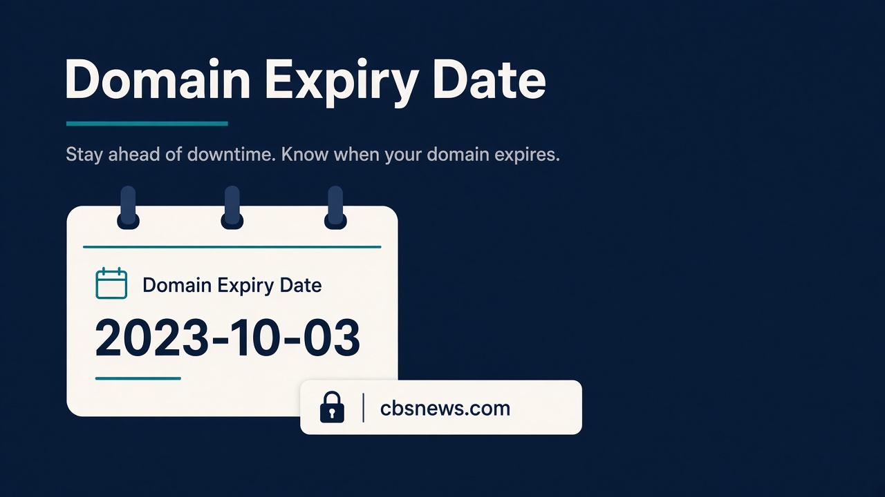 Domain Expiration API: WHOIS Dates From a URL