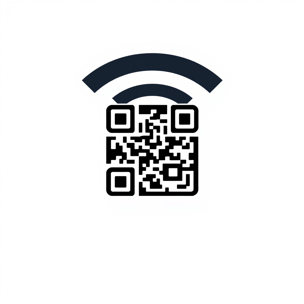 WiFi Network QR Code Generator with Logo API
